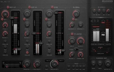 母帶限制器插件 Brainworx-Plugin Alliance bx_XL 3.0.1 WIN