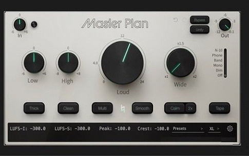 高品质的母带处理插件 Musik Hack Master Plan 1.5.9 MacOS