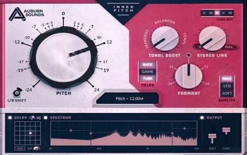 多功能变调插件 Auburn Sounds Inner Pitch 1.2.0 MacOS