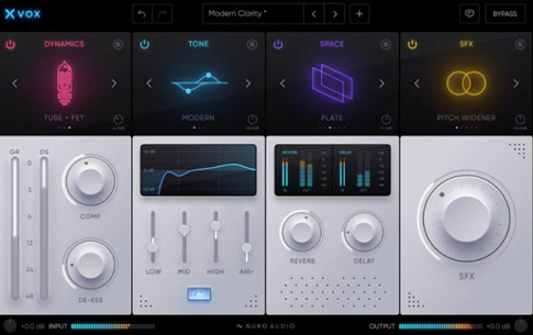 人声混音插件 Nuro Audio XVOX v1.1.3 MacOS