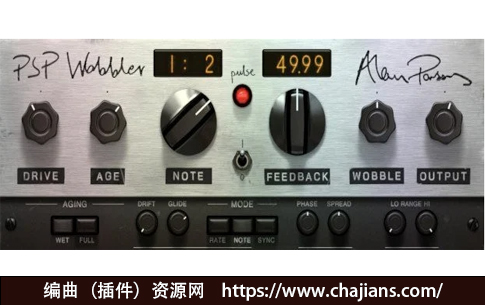 调制效果插件 PSPaudioware PSP Wobbler 1.0.1 WIN
