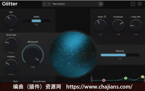 颗粒延迟效果器 Linear Sounds Glitter 1.0.1 WIN