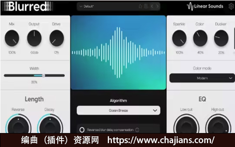 全球首款双向混响插件 Linear Sounds Blurred 1.1.1 WIN