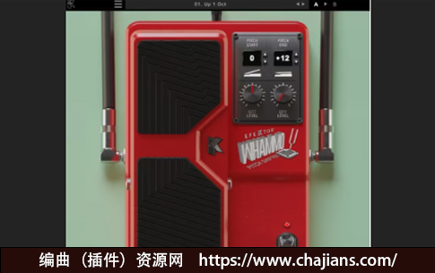 高精度的音高转换和弯音效果插件 Kuassa Efektor Whammo v1.1.0 WIN