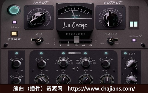 现代美式电子管压缩器/均衡器插件 Tone Empire La Creme v2.0.4481 MacOS