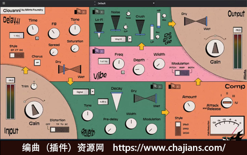 多效果声音处理器 Minta Foundry Giovanni v1.0 WIN
