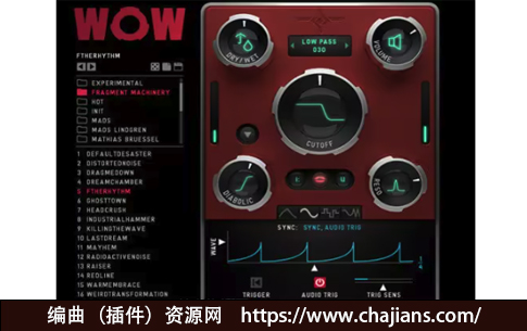 多功能滤波器 Sugar Bytes WOW2 v2.2.9 WIN