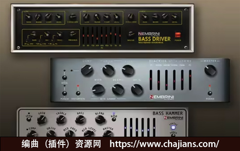 贝斯放大器 Nembrini Audio Bass Amplifier Bundle v2025.8 MacOS
