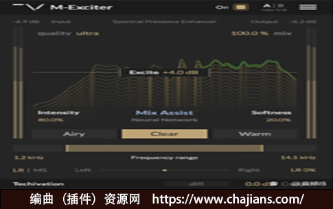 高保真谐波增强器 Techivation M-Exciter v1.0.0 WIN