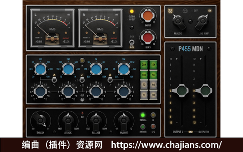 混音母带处理音频插件 Pulsar Modular P455 MDN Sidecar v1.6.0 WIN